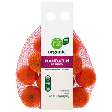 Simple Truth Organic® Mandarin Oranges In 2lb Bag 2 Lb Dillons Food