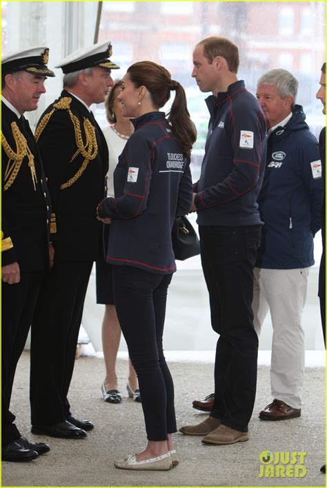 Kate Middleton And Prince William Get Caught In The Rain At Americas Cup