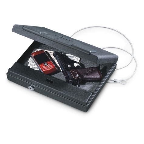Stack On Portable Safe With Electronic Lock 206518 Gun Safes At