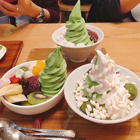 Ah Matcha Soft Serve An Excellent Addition To Any Dessert Which Of