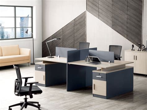 Conquest Pro 4 Person Office Workstation Desk