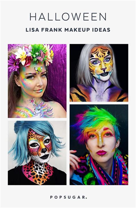 Lisa Frank Halloween Makeup Ideas Popsugar Beauty
