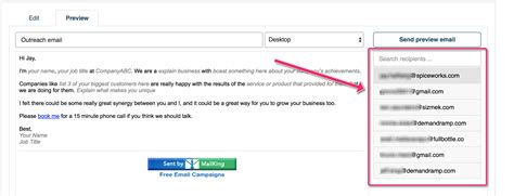How To Send A Preview Email For Your Email Campaign Cloudhq Support