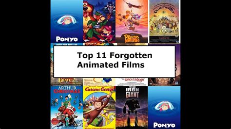 Top 11 Forgotten Animated Movies Youtube