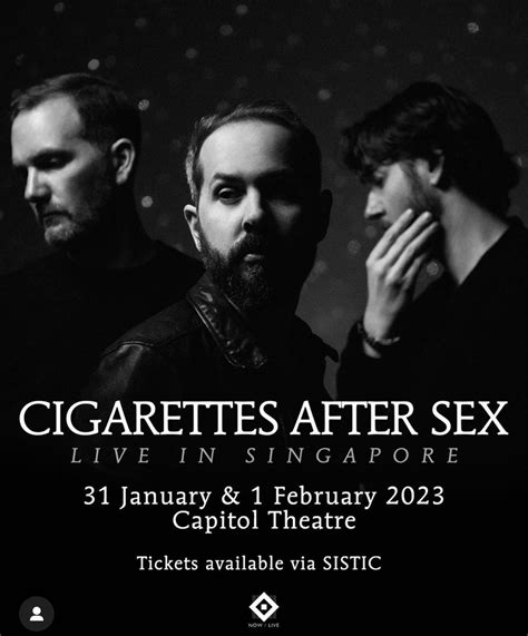 Lf Cigarettes After Sex Ticket Tickets And Vouchers Event Tickets On