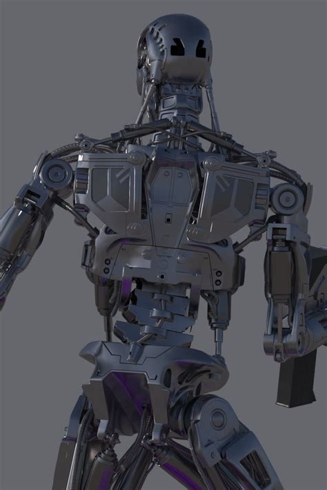 Terminator T800 Salvation Endoskeleton 3d Model In Robot 3dexport