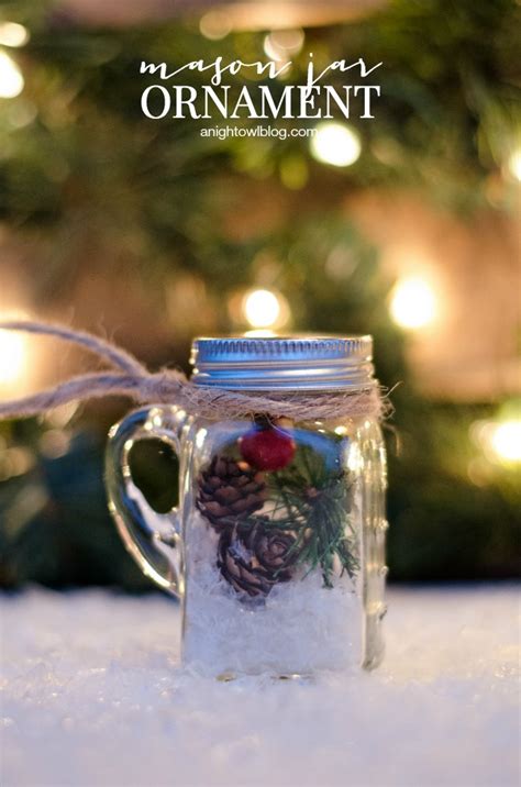 Mini Mason Jar Ornaments Clean And Scentsible