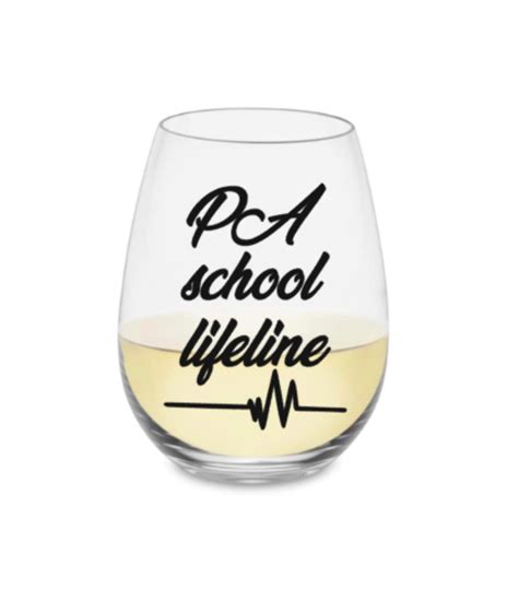 Physician Assistant Wine Glass Pa School Wine Glass Pa Etsy