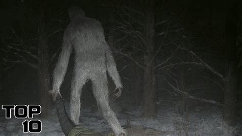 Top 10 Scary Things Caught On Camera In The Woods Part 2 Youtube