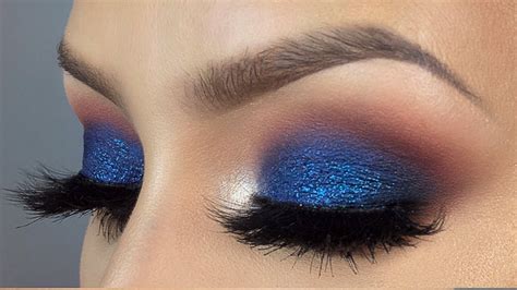 How To Make Smokey Eyes With Blue Eyeshadow Makeupview Co