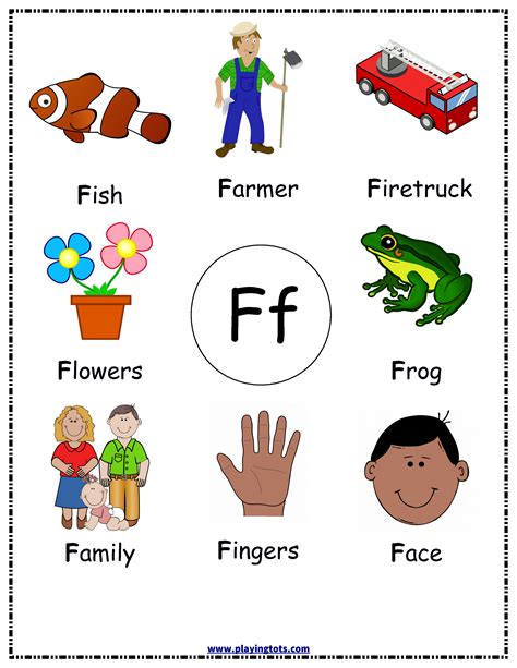 Simple Words That Start With F