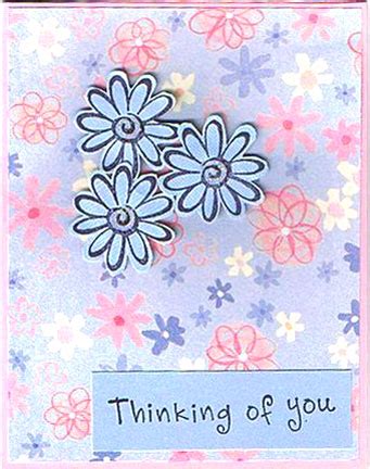 Good thinking of you sayings. Handmade Thinking of You Cards by Valerie Smith