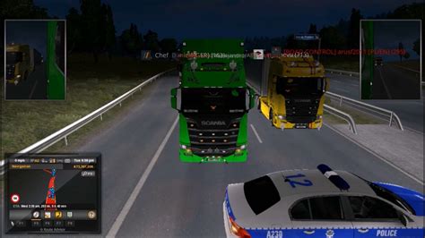 Euro Truck Simulator 2 Multiplayer Real Ops Event Youtube