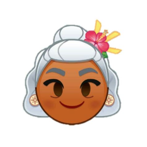 Moanas Grandmother Cerditos Dibujos De Disney Emojis