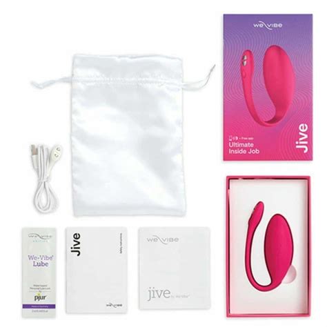 We Vibe Jive Luxury Premium Vibrator Hands Free Sex Toy