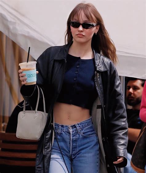 Lily Rose Depp On Instagram “if We Keep Posting Edits Of Lily With Bangs Maybe Shell Get