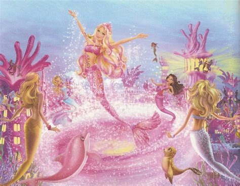 Barbie Mermaid Wallpapers Top Free Barbie Mermaid Backgrounds