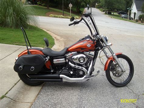 Check out this awesome 2012 custom dyna wide glide! 2011 Harley-Davidson® FXDWG Dyna® Wide Glide® (Orange ...