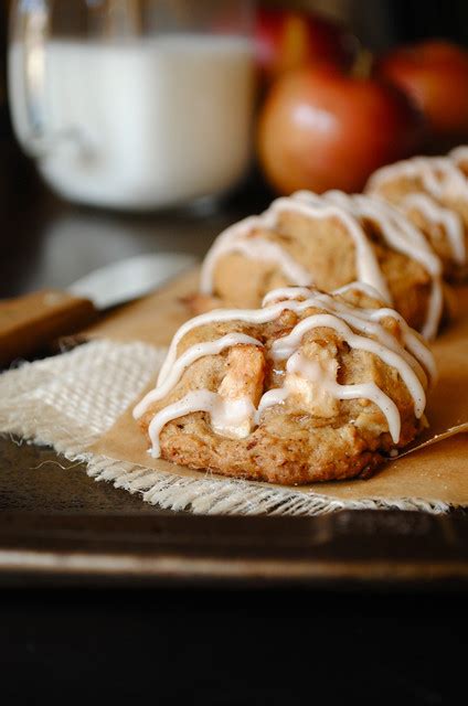 Apple Cinnamon Cookies With Maple Cinnamon Glaze How To Simplify