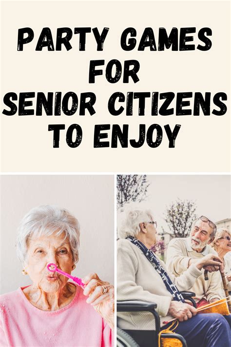 18 Party Games For Senior Citizens To Enjoy Peachy Party Games For