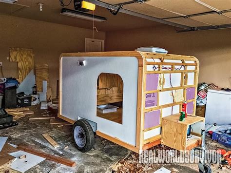 Learn how to add insulation and flooring to a conversion van to make your own personal rv. Great Escape: Build Your Own Teardrop Camper | Camper ...