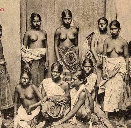 Old Group Of Nude Rodiya Rhodiya Women CEYLON Sri Lanka 1 Pics
