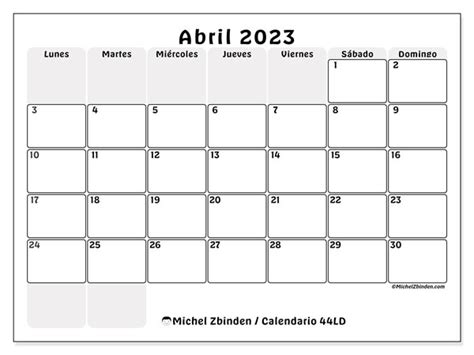 Calendario Abril De 2023 Para Imprimir “501ld” Michel Zbinden Co