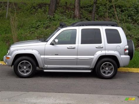 Bright Silver Metallic 2003 Jeep Liberty Renegade 4x4 ...