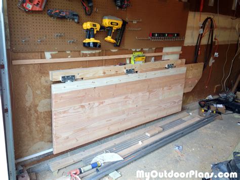 Fold Down Workbench Myoutdoorplans Free Woodworking Plans And