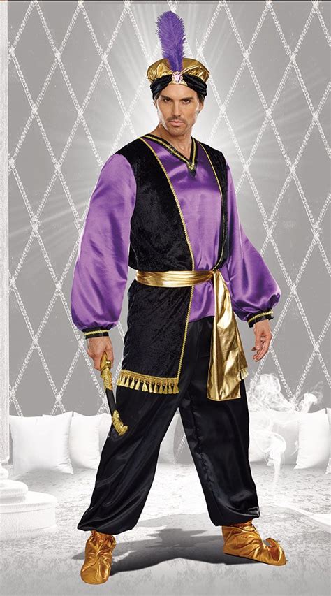 Mens Sultan Costume Mens Character Costume Mens Fairytale Costume