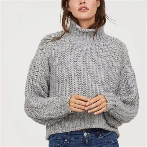 New Winter Sweater Women 2019 Fashion Casual Solid Turtleneck Sweater