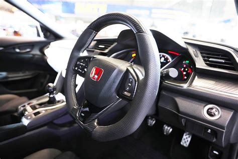 Honda Civic Type R Fk8 Mugen Carbon Steering Wheel