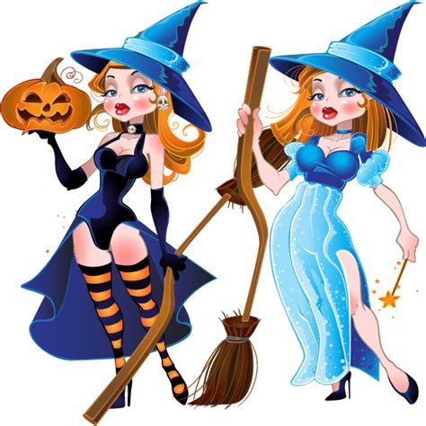 Brujas De Halloween Vector Halloween 3 Halloween Vector Halloween