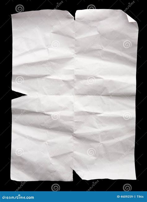 Wrinkled Paper Bag Texture Royalty Free Stock Photo
