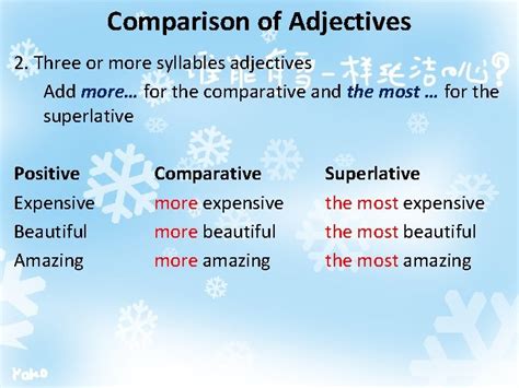Degrees Of Comparison The Meaning Comparison Means To