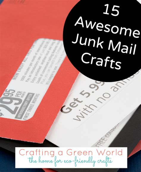 Here's how they work and how to opt out. 15 Awesome Junk Mail Crafts