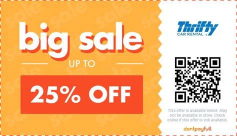 15 Off Thrifty Australia Promo Code Discount Codes 2023