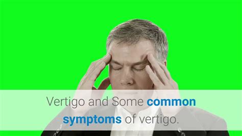 Vertigo Exercises Vertigo And Some Common Symptoms Of Vertigo Youtube