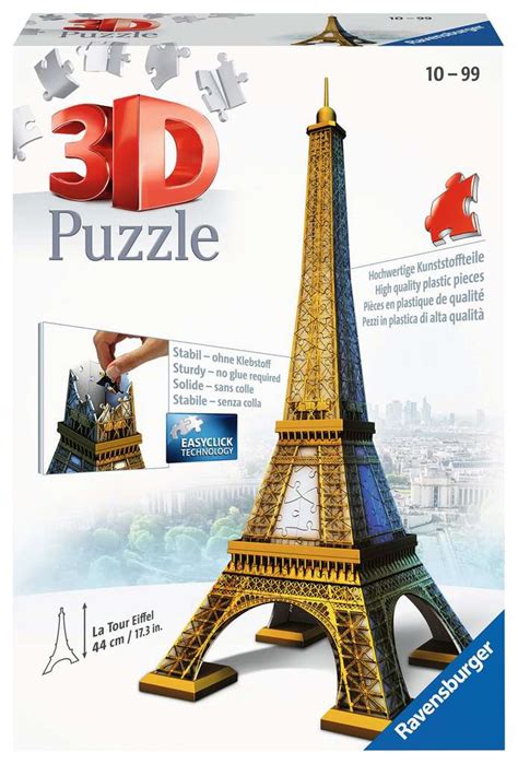 Find out about their history and some of our favourite 3d puzzles. Eiffel Tower 3D Puzzle, 216pc | Buildings 3D Puzzle® | 3D ...