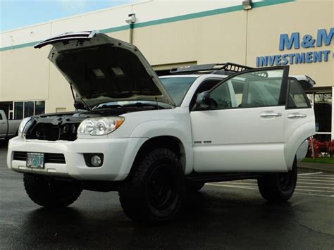 2007 Toyota 4runner Sr5 4x4 V6 Leather Sunroof Lifted Low Mile