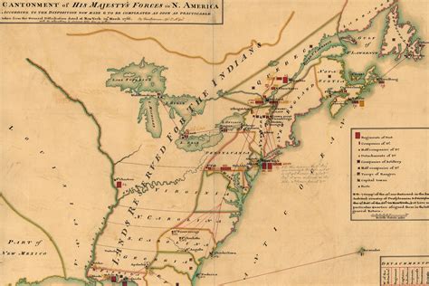 American Revolution Map Rivers