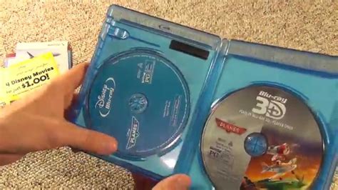 Disney Planes 3d Blu Ray Combo Pack Unboxing Youtube