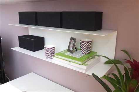 The wall shelf makes it easy for you to see and reach the things you use every day. BOTKYRKA Wall shelf, white, 31 1/2x7 7/8" - IKEA in 2021 | Ikea decor, Shelves, Ikea home tour