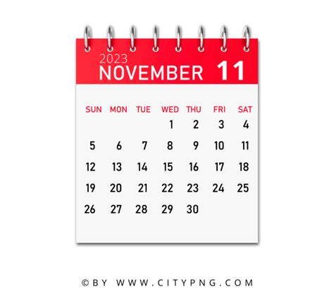 Top November Calendar Images For Clip Art Image Clipart Library