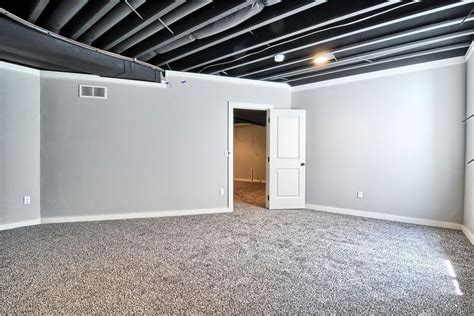 But where do you get the best paints and which are. Painting basement ceiling black a good move? (With images ...