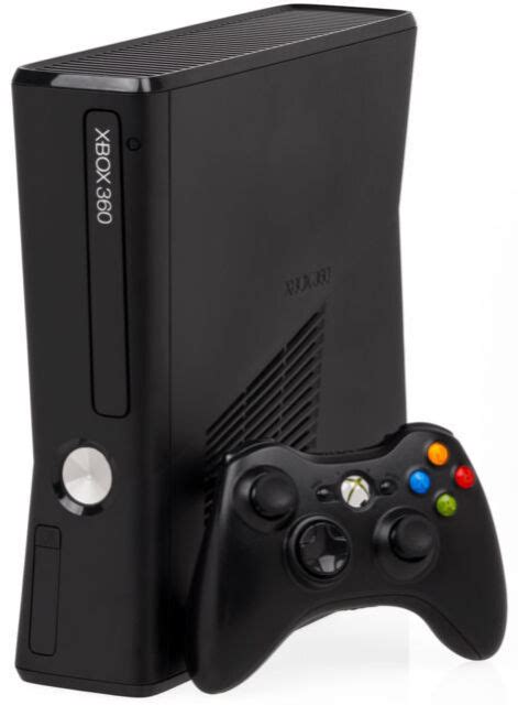 Microsoft Xbox 360 S 4gb Black Console Achetez Sur Ebay