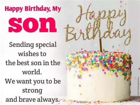 100 Happy Birthday Wishes For Son In English Birthday Status For Son