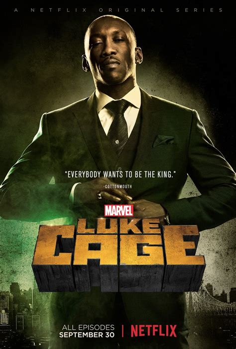 New Luke Cage Posters For Shades Alvarez Mariah Dillard And Cottonmouth