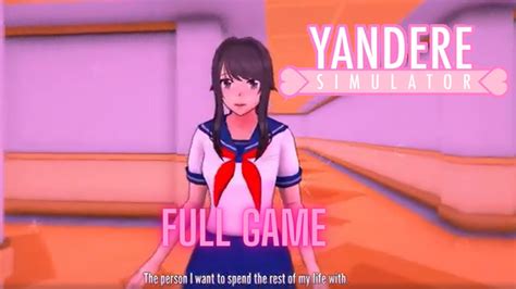 Yandere Simulator Demo Full Game Walkthrough 60fps Youtube