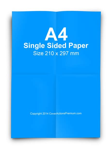 paper mockup  cover actions premium mockup psd template